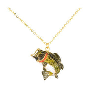 Amanda Blu Black Bass Necklace