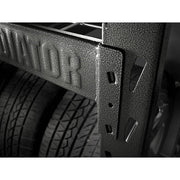 Gladiator GARS774XEG Heavy Duty Rack with Four 24 Inches Deep Shelves, Hammered Granite