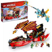LEGO 6425949 NINJAGO Destinys Bounty Race Against Time 71797 Building Toy Features a Ninja Airship, 2 Dragons and 6 Minifigures, Gift for Boys and Girls Ages 9+ Who Love Ninjas and Dragons