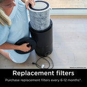 Shark HE2FKBAS Air Purifier MAX Anti-Allergen Filter with True HEPA