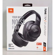 JBL Tune 770NC Adaptive Noise Cancelling with Smart Ambient Wireless Over-Ear Headphones, Black