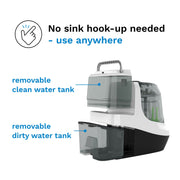 Baby Brezza Bottle Washer Pro, Automatic Bottle Washer Sterilizer Dryer, White, 4 Bottle Capacity, BRZ0103