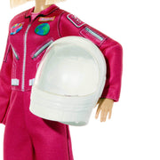Mattel Barbie Careers Astronaut Doll with Removable Pink Spacesuit and White Space Helmet Accessory JKF77