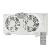 Holmes 12972 Twin-Blade Digital Window Fan White 9