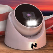 Night Owl C-2P-FTN8D-B Wired 4K Deterrence Dome Cameras, 2 pk.