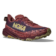 Hoka Speedgoat 6 Women's Trail Running Shoes, Rouge Black Cherry, Size 8, Medium Width