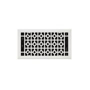 Appert Steel Floor Register - White 6