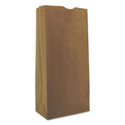 Duro Bag Manufacturing Company Grocery Paper Bags, 40-lb Capacity, Kraft, Flat Bottom, Self-Opening Thumb Notches, 500 Count