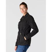 Carhartt TENCEL Fiber Series Relaxed-Fit Canvas Coat for Ladies - Black - S