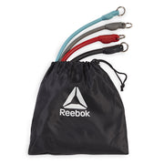 Reebok Delta Total Body Resistance Kit with Interchangeable Tubing, Adjustable Straps, Handles, Ankle Strap, Portable Fitness Equipment, 17-65035