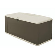 Rubbermaid Deck Box with Seat, Extra Large, 120 Gal., 16 cu. ft., Olive Steel (FG5E3900OLVSS)