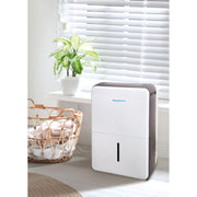Keystone KSTAD224F 22-Pint Portable Dehumidifier, 115V, Dehumidifier for Large Rooms up to 1,500 Sq.Ft - White