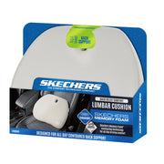 Skechers Memory Foam Lumbar Support Cushion, Tan, Universal Fit, 25CU15