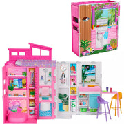 Mattel HRJ76 Getaway House Playset with 4 Play Areas and 11 Decor Accessories