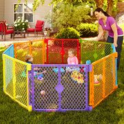 North States Industries 8768 Superyard Colorplay 8 Panel Playard