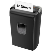 Bonsaii Bonsaii12CC 12-Sheet Cross Cut Paper Shredder for Home Office Use