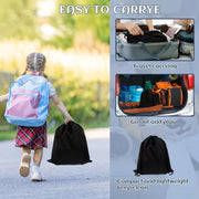 Inflatable Booster Seat, Portable Car Cushion with Quick Inflate, Mesh and PVC, Black, Pack of 2