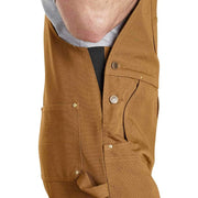 Carhartt Heavyweight Cotton Duck Bib Overalls for Men - Carhartt Brown - 32x32