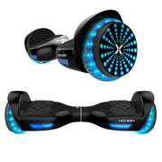 Hover-1 DSA-200-BF21 I-200 Hoverboard with Built-in Bluetooth Speaker LED Headlights LED Wheel Lights 7 Mph Max Speed Black