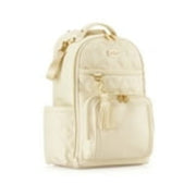 Ritzy Boss Plus Diaper Bag Backpack, Milk & Honey - Wipe with Damp Cloth