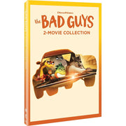 SDS The Bad Guys 2-Movie Collection DVD, Family-Friendly Animated Adventure Comedy, PG Rated, Includes English French Latin Spanish Subtitles