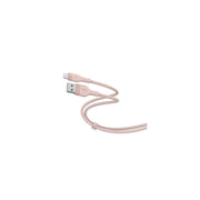 Belkin CAY005bt05RG-WM Boost Charge Flex a to LTG Silicone Cable, Rose Gold 5 Ft