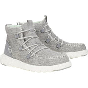 HEYDUDE 42006-030 Reyes Heathered Boots for Ladies - Grey - 7M