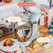 Beautiful 5.3 Qt Stand Mixer with Tilt-Head, 12 Speed Settings, Hydrangea - Dishwasher Safe