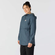 Carhartt Women's Rockford Rain Defender Lightweight Rain Jacket, Iron Blue, Large, 104221