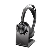 HP 9T9J5AA Poly Voyager Focus 2 Microsoft Teams Certified USBC-C Headset + USB-C/A Adapter