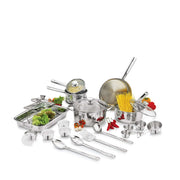 Mainstays MS81-080-305-23 Stainless Steel 24 Piece Cookware set