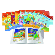 LeapFrog 80-61612E LeapReader System Learn to Read 10 Book Bundle