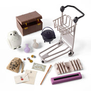 Harry Potter PHX25012 Hogwarts Express Wizard Accessories with Owl for 18-inch Dolls Toys Kids 5 Years+