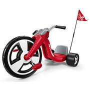 Radio Flyer Big Sport Chopper Tricycle 16 Inch Front Wheel, Red