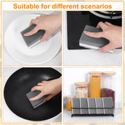 Armscye Dishwashing Sponges, 90 Pack Individually Wrapped Dual-Sided Non Scratch Scrub Sponges for Kitchen Cleaning