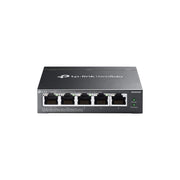 TP-Link Omada ES205GP 5-Port Gigabit Managed Network Switch with 4-Port PoE+, 65W Power Budget, Fanless Metal Casing