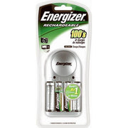 Energizer AA/AAA NiMH Rechargeable Charger with 2 AA Batteries Included-CHVCWB2
