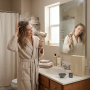 Tideway H11 Hair Dryer with Diffuser, High-Speed 110,000 RPM Brushless Motor, Plasma Tech, Smart Temp Control, Gold