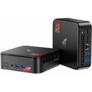 NIPOGI Mini PC AMD Ryzen 7 7730U 8-Core 16-Thread 4.5GHz, 16GB LPDDR4X RAM, 1TB SATA SSD, Triple 4K Display, WiFi 6, Bluetooth 5.2, Windows 11 Pro