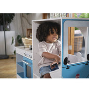 Plum Play 41108AD83 Plum Play 3-in-1 Wooden Street Food Truck and Kitchen