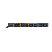 Eaton Metered Input Rack Power Distribution Unit, 14 Outlets, 5.76 kW Max, 230 V AC, 24A, Single-Phase, NEMA L6-30P Input, 10 IEC 60320 C13, 4 IEC 60320 C19, Network RJ-45, Horizontal Rack-Mountable, 1U, EMIT0610