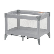Babideal Portable Baby Play Yard with Breathable Mesh Sides and Padded Mat, Foldable, Arctic Grey, PY470RTG