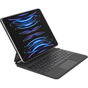 Belkin Pro Keyboard Case with Backlit Bluetooth Keyboard, Magnetic Stand, Trackpad, Multimedia Keys, Apple Pencil Storage, Black, for iPad Air 13 and iPad Pro 12.9 BBZ003tt-V1