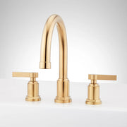 Signature Hardware 476957 Greyfield Deck Mounted Roman Tub Filler Faucet, Brushed Gold