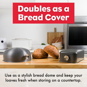Brod & Taylor Ultralight Aluminum Baking Shell for Sourdough Bread, Oven Safe, Batard Shape, No Preheating Needed, SC-100/400
