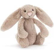 Jellycat BASS6B Bashful Beige Bunny Stuffed Animal, Small, 7 inches