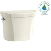 KOHLER K-4458-96 Wellworth Dual-Flush Tank, Biscuit