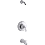 Kohler K-TLS10275-4-CP Forte Tub And Shower Trim Package (Chrome)