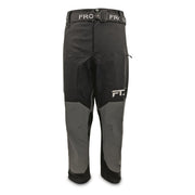 Frogg Toggs FTX Armor Men's Rain Pants, Slim Athletic Fit, 15k/10k Waterproof Breathable Fabric, Adjustable Waist, Splash-Resistant Zippers, Black, Medium, 1FA811-000-MD