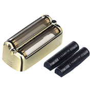 BaBylissPRO FXONE GoldFX Double Foil Shaver Replacement Head with Hypoallergenic Titanium Foils and Dual Counter-Cutting Blades, Compatible with FX79FSG, FX79RF2G